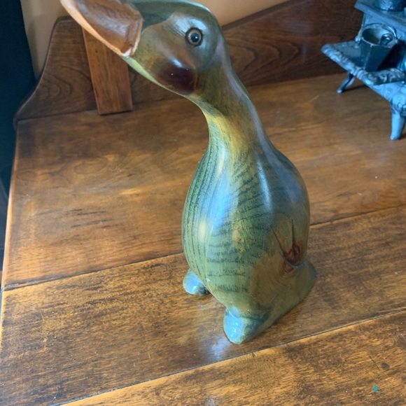 Donated Wooden duck - Picture 2 of 2